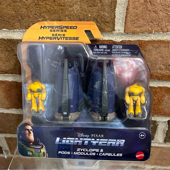 Buzz Lightyear - Zyclops & Pods - Hyperspeed Series Disney Pixar Mattel - Picture 2 of 2